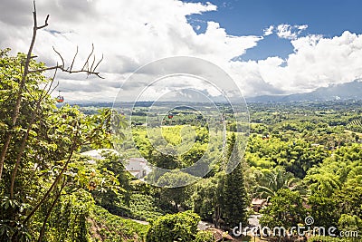 Parque del cafe tourist site, QuindÃ Â Ã‚Â Ã‚Ã‚Â­o, Armenia, Colombia Stock Photo